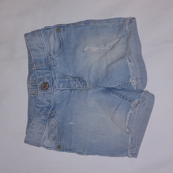 Justice Other - Justice Distressed Denim Shorts